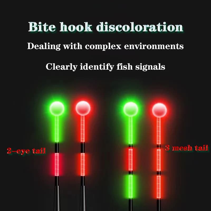 Flotteur électronique Nightlight 2024 avec capteur gravité LED pour pêche nocturne USB rechargeable