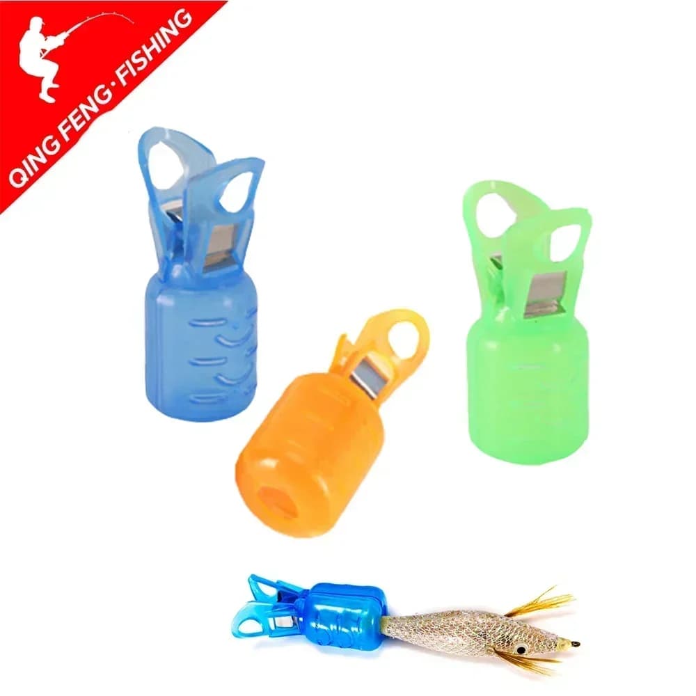 10 protections hameçons calmar leurres sécurité pêche couvres-hameçons accessoires pêcheur prévention blessures