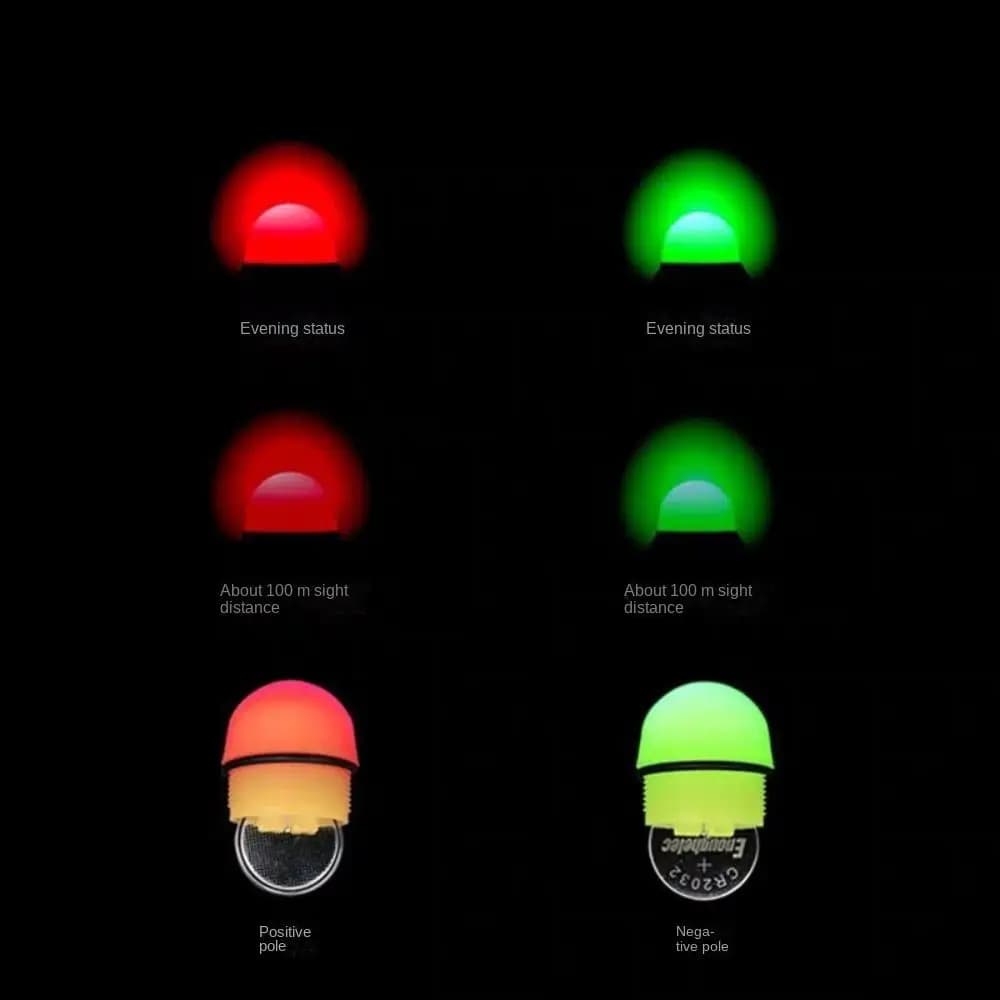 Flotteur lumineux EVA 30g-100g haute flottabilité - Électronique étanche pour pêche technique nocturne