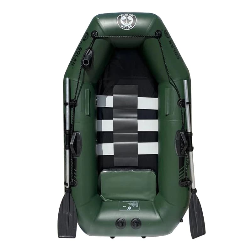 Bateau gonflable rowing 1 personne 175cm Solarmarine pêche plongée kayak canot dinghy loisirs nautiques