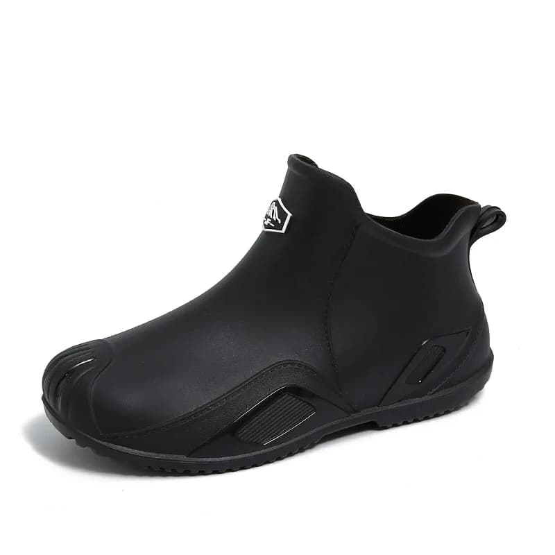 Bottes hiver homme coton pêche chaudes imperméables antidérapantes cuisine mode
