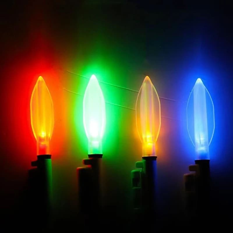 Alarme de touche électronique 5 pièces avec bâton lumineux LED et cloches pour pêche de nuit - CR425