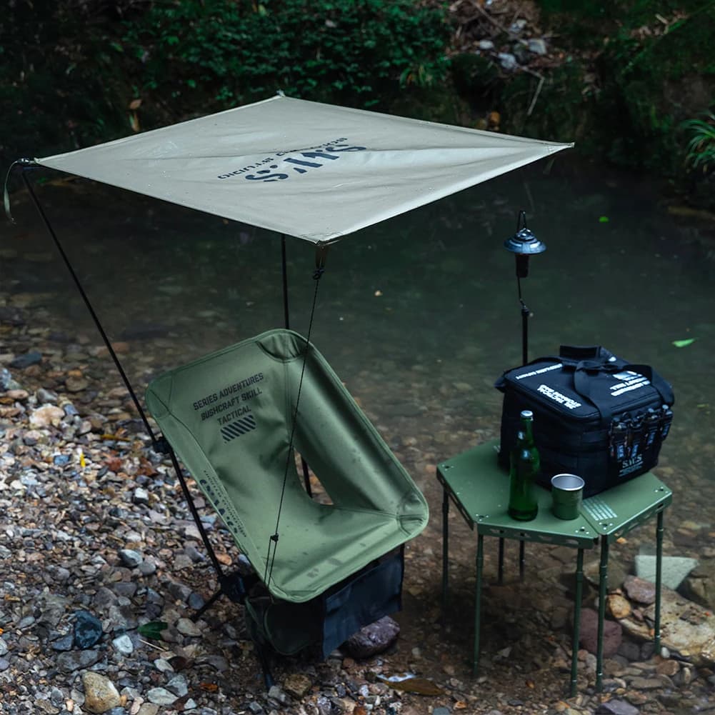 Chaise pliante ultralégère détachable pour tourisme camping randonnée pêche et barbecue portable