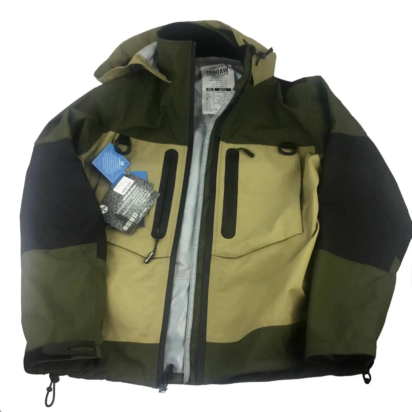 Veste de pêche fly étanche et respirante Eluanshi pour wading et vêtements de pêche