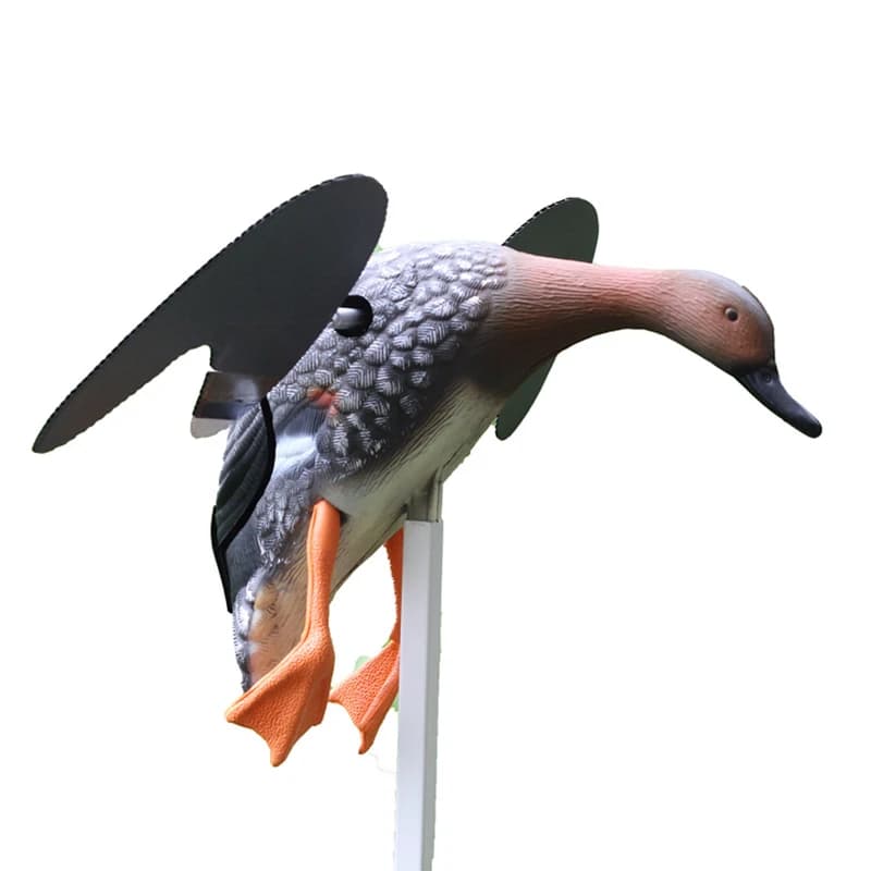 Leurre canard télécommandé haute simulation avec vent électrique pour chasse et décoration extérieure