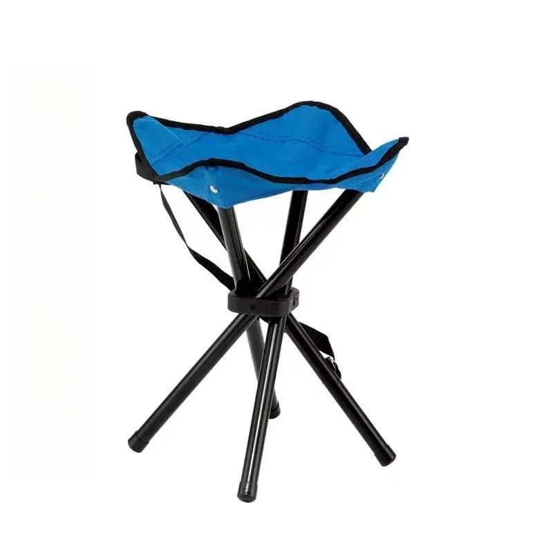 Tabouret pêche triangle trois pieds épaissi pliant portable camping petit cheval cadeau pliable