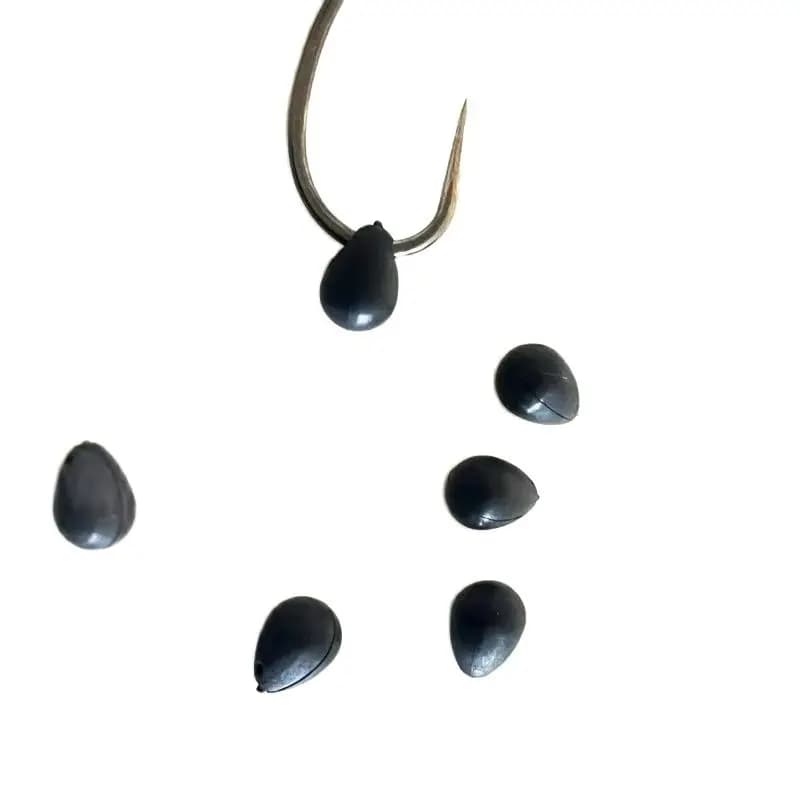 Perles plombées tungstène Downforce 0.42g pour la pêche de la carpe et montage de l'hameçon