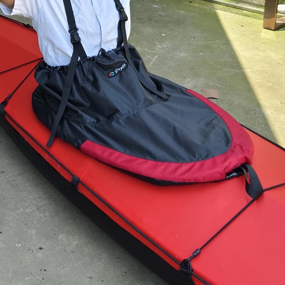Jupe de kayak ajustable et étanche - Couverture anti-éclaboussures universelle pour canoë et kayak