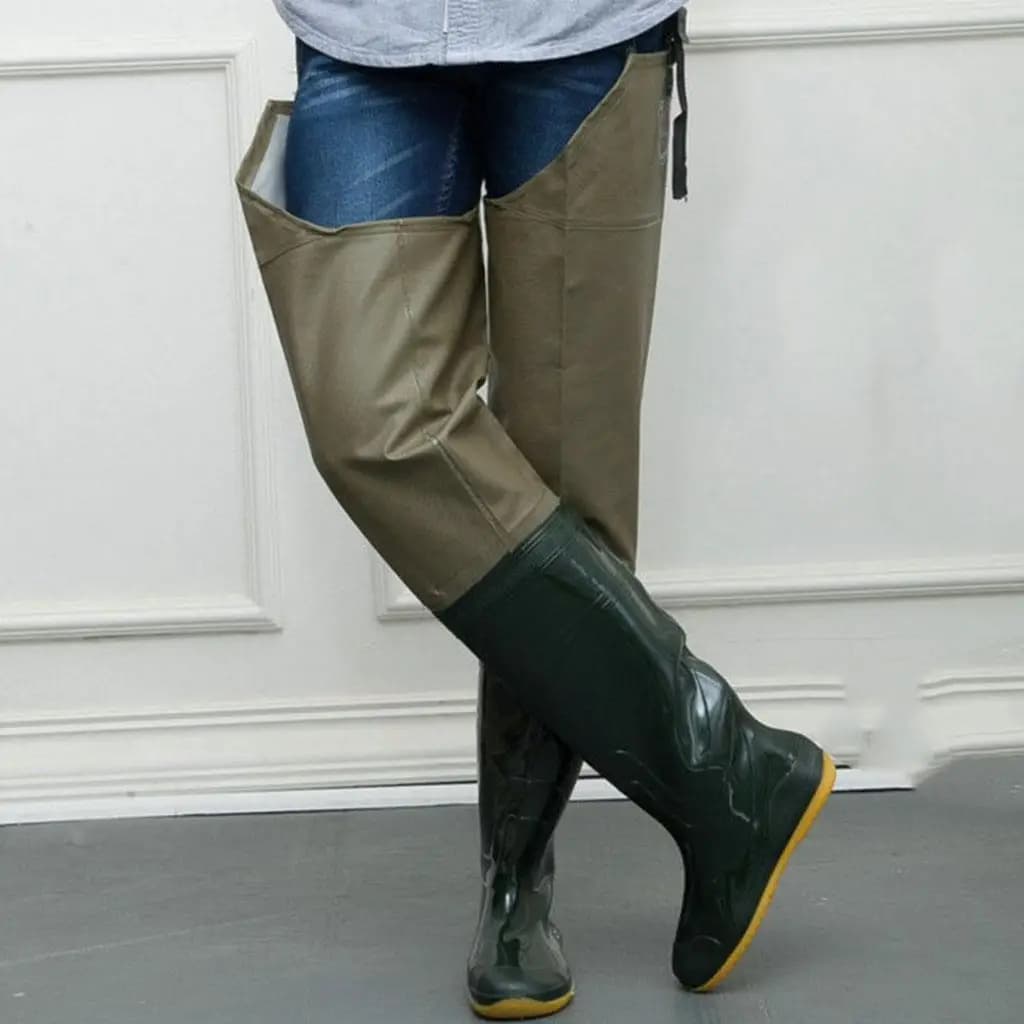 Pantalon de pêche waders imperméable et résistant, tailles 41 à 44 pour cuissardes