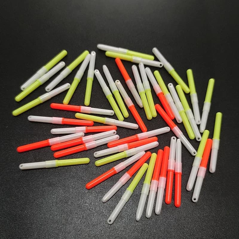 10 bâtons lumineux de pêche nocturne rechargeables CR322, étanches et attractifs pour la pêche