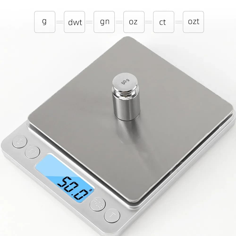 Balance électronique 3000g 0.1g précision pêche cuisine pesée appâts LCD 3kg