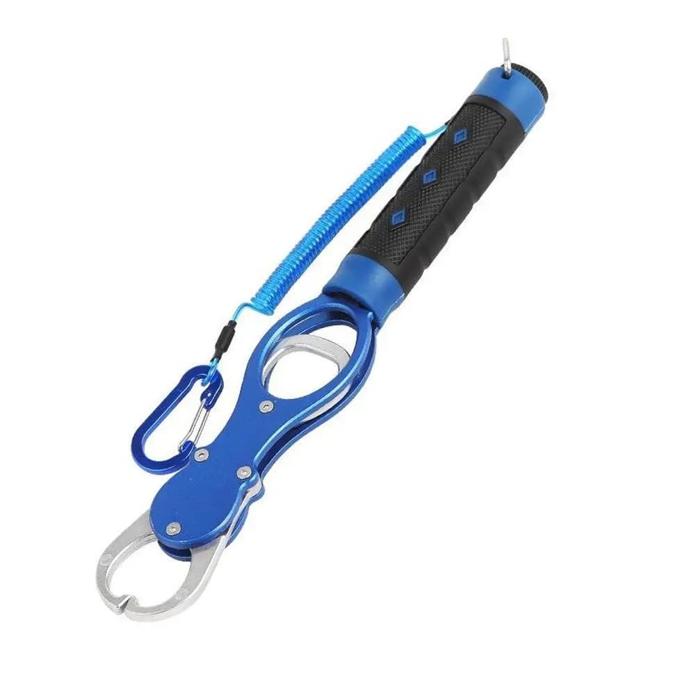 Balance pêche digitale avec pince rotative aluminium - Outil léger précis pour capture et remise à l'eau poissons
