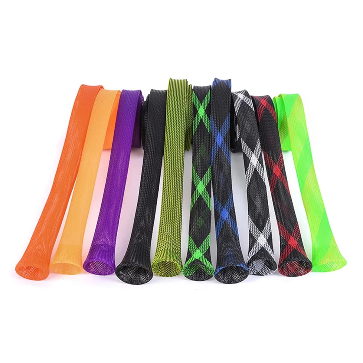 Protège canne pêche filet tressé - Housse canne spinning casting glace protection transport