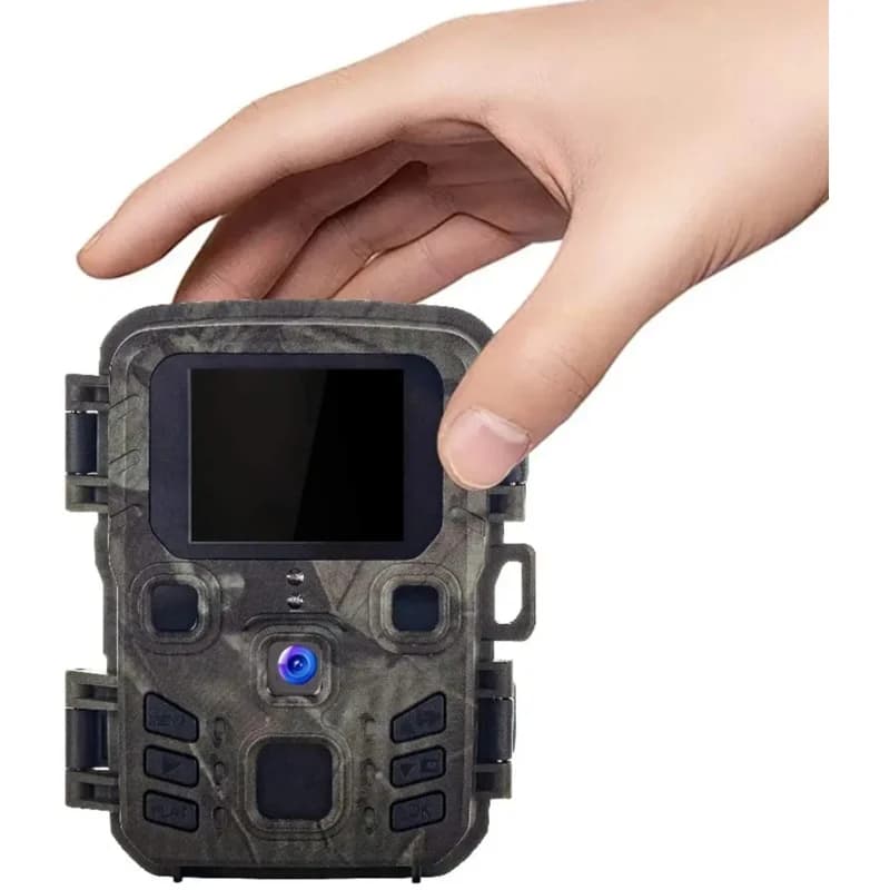 Pack 2 mini caméras de chasse 20MP 1080P étanches IP66 vision nocturne surveillance faune