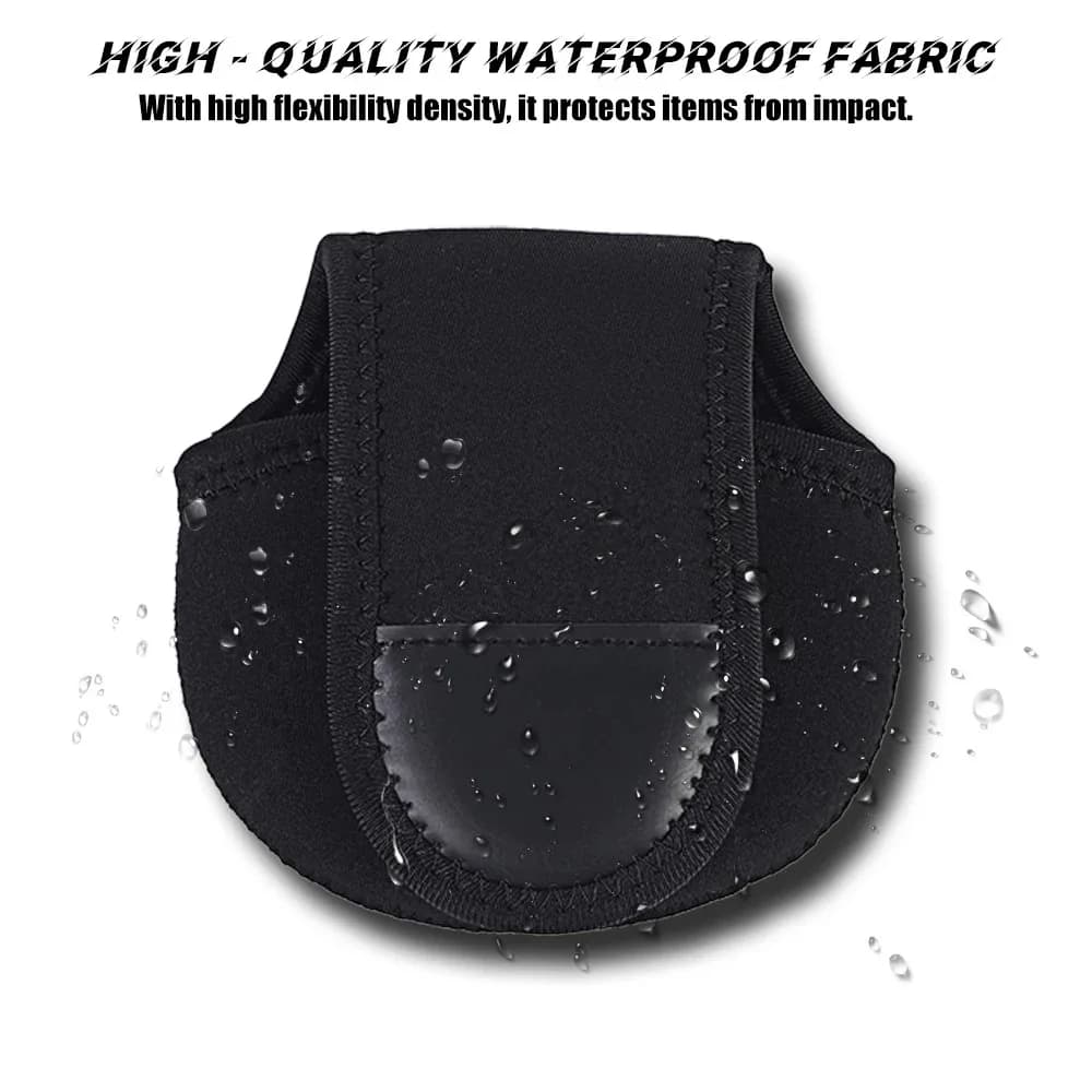 Housse moulinet pêche 1/2/4 pièces accessoires équipement protection transport rangement pêche
