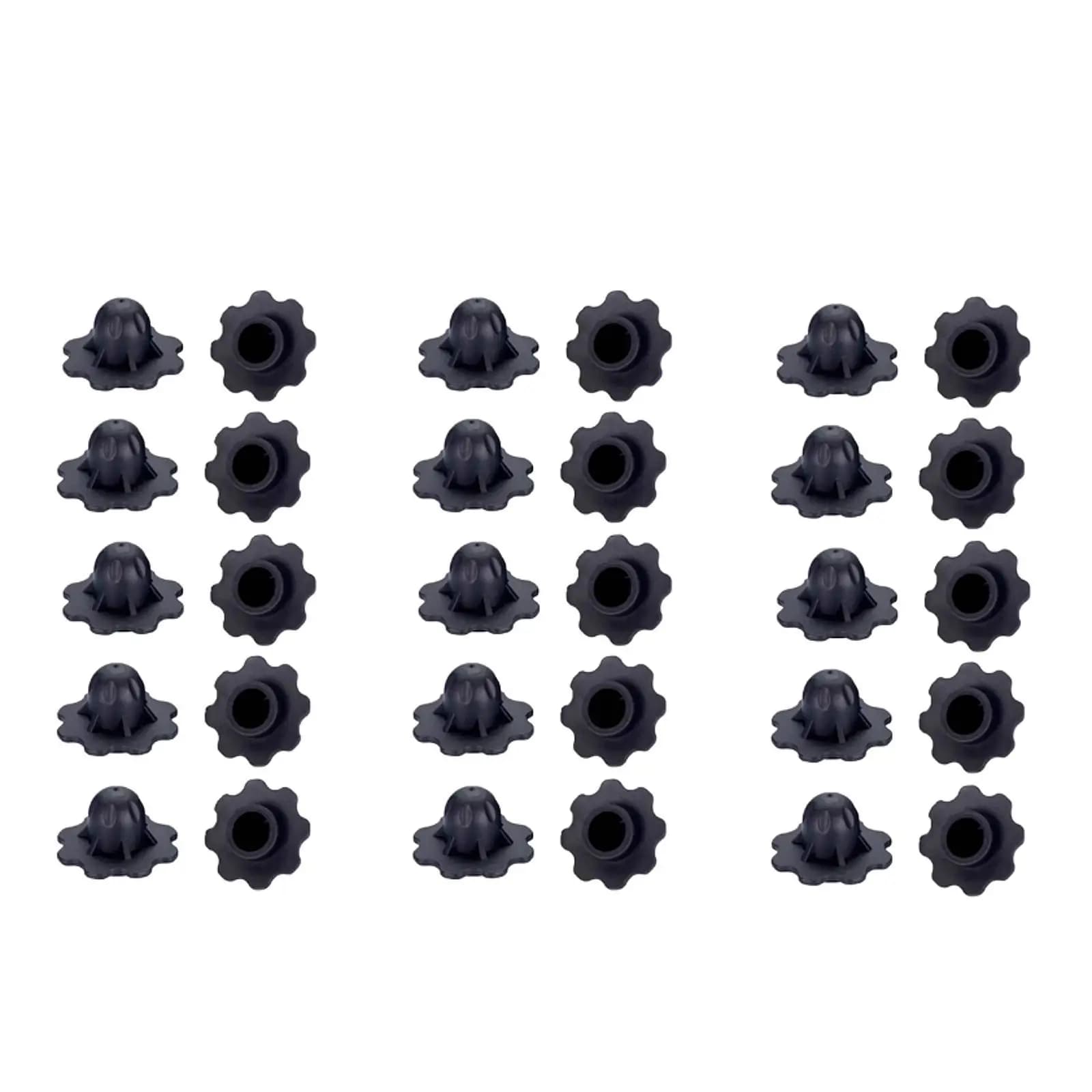 10 pièces embouts pieds chaise lune anti-enfoncement antidérapants patio jardin barbecue plage camping