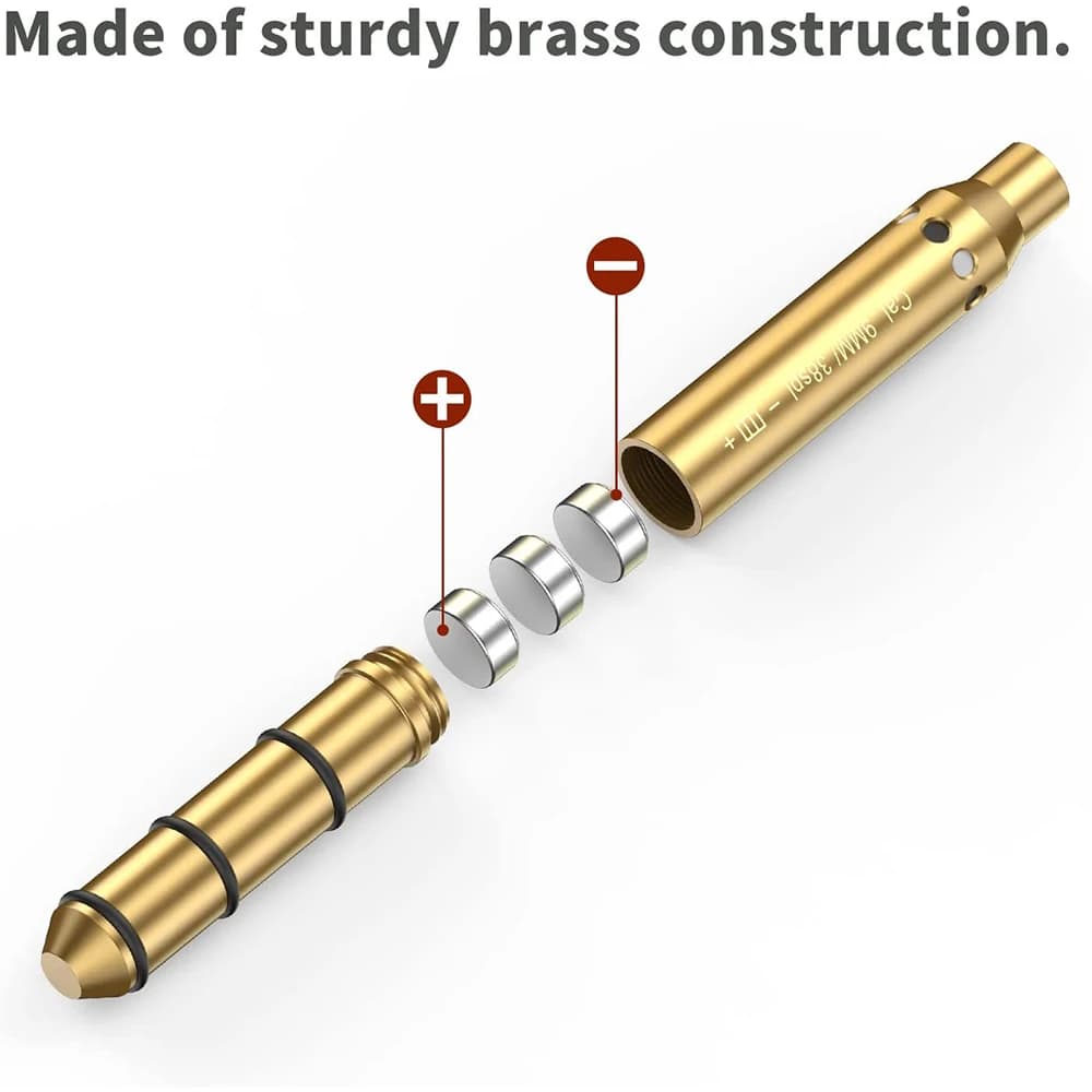 Viseur laser tactique pour calibres de pêche .177 à .38 - Alignement précis pour fusils et pistolets