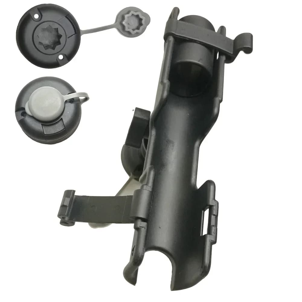 Support canne pêche rotatif 360° nylon kayak bateau à rames pêche sportive