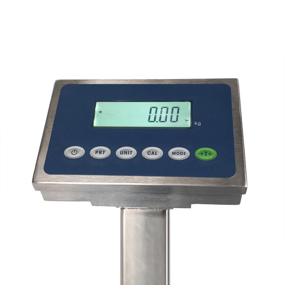 Balance électronique étanche précision haute 100kg à 500kg - Pèse lourd digital anti-corrosion acier inox pour pêche