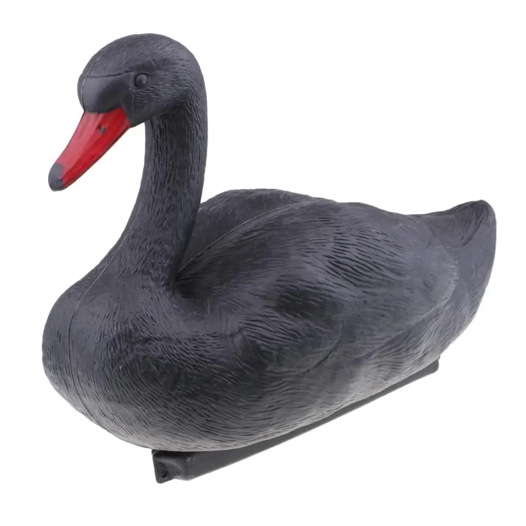 Leurre cygne flottant lesté pour chasse oies canards et épouvantail jardin - Déco extérieure