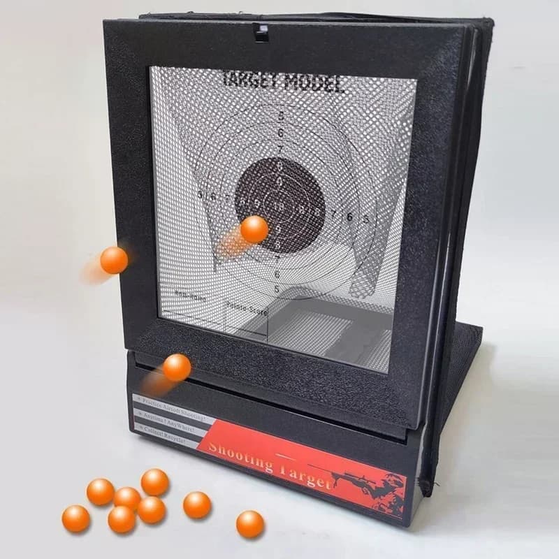 Kit cible airsoft A1 avec 10 cibles papier remplaçables pour fusil à billes et pellet gun