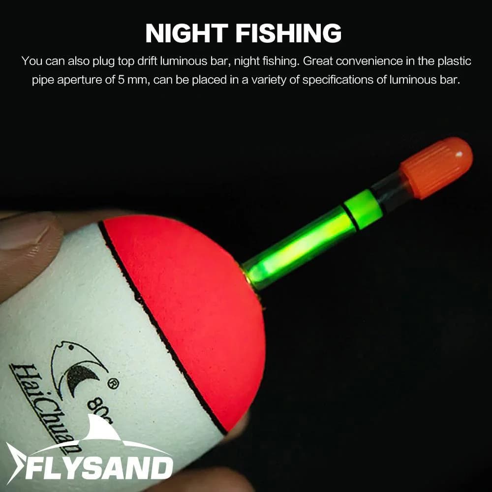 Flotteur de pêche EVA Flysand pour mer et carpe, appât flottant avec une flottabilité de 10g à 100g