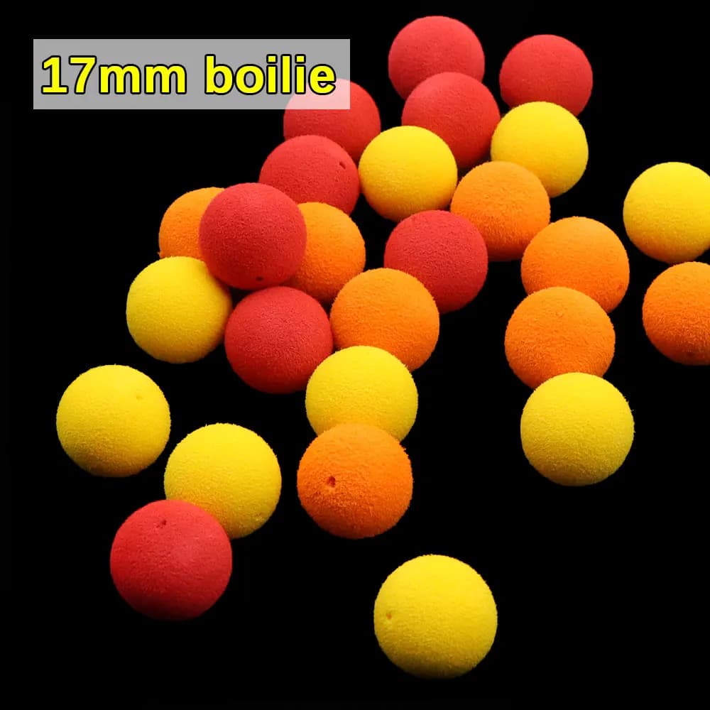 Bouillettes carp fishing 10pcs 17mm - Appâts flottants pour pop up hair rig et method feeder