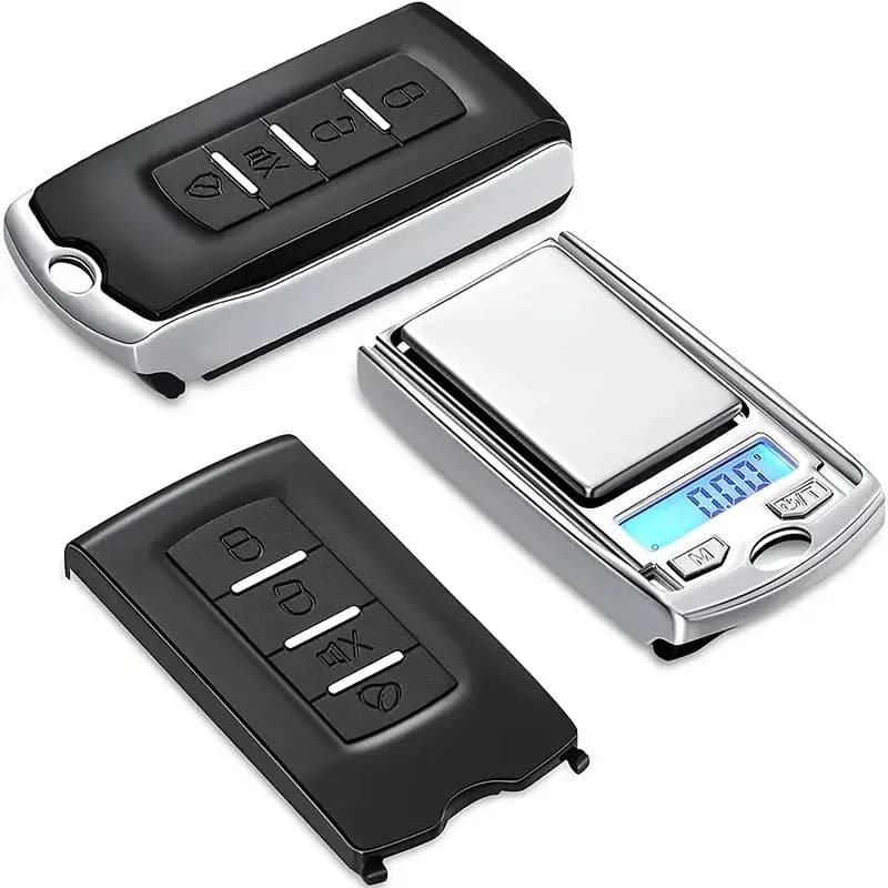 Balance numérique mini pocket 100g/200g précision 0.01g style clé LCD rétroéclairé
