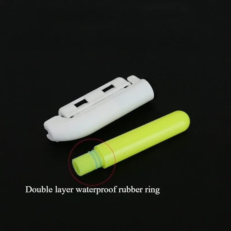 Float lumineux LED amovible pour pêche de nuit - bâton électronique étanche pour pêche aux leurres et au rock