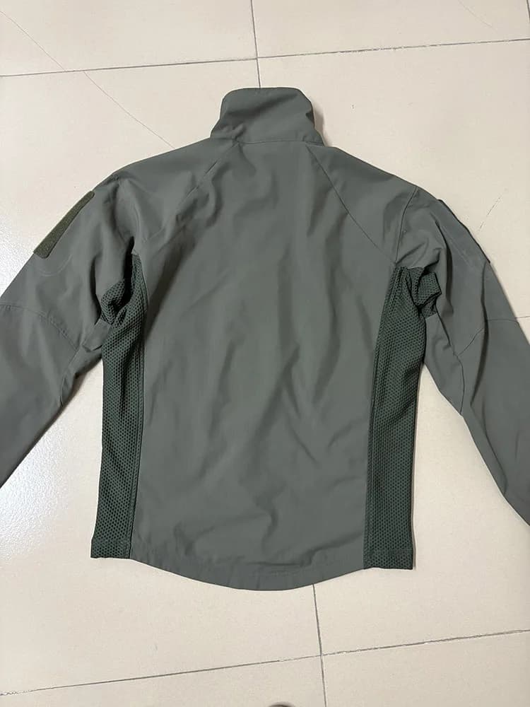Veste tactique softshell GEN.2 camouflage - Équipement militaire pour pêche discrète et entraînement