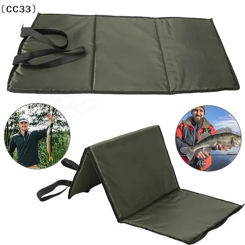 Tapis décrochage pêche pliable multicouche - Coussin éponge respirant confortable étanche〔CC33〕