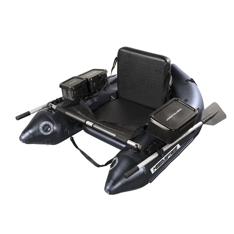 Kayak gonflable pêche PVC solide Solar Marine, bateau rame durable pour eau vive et surf casting