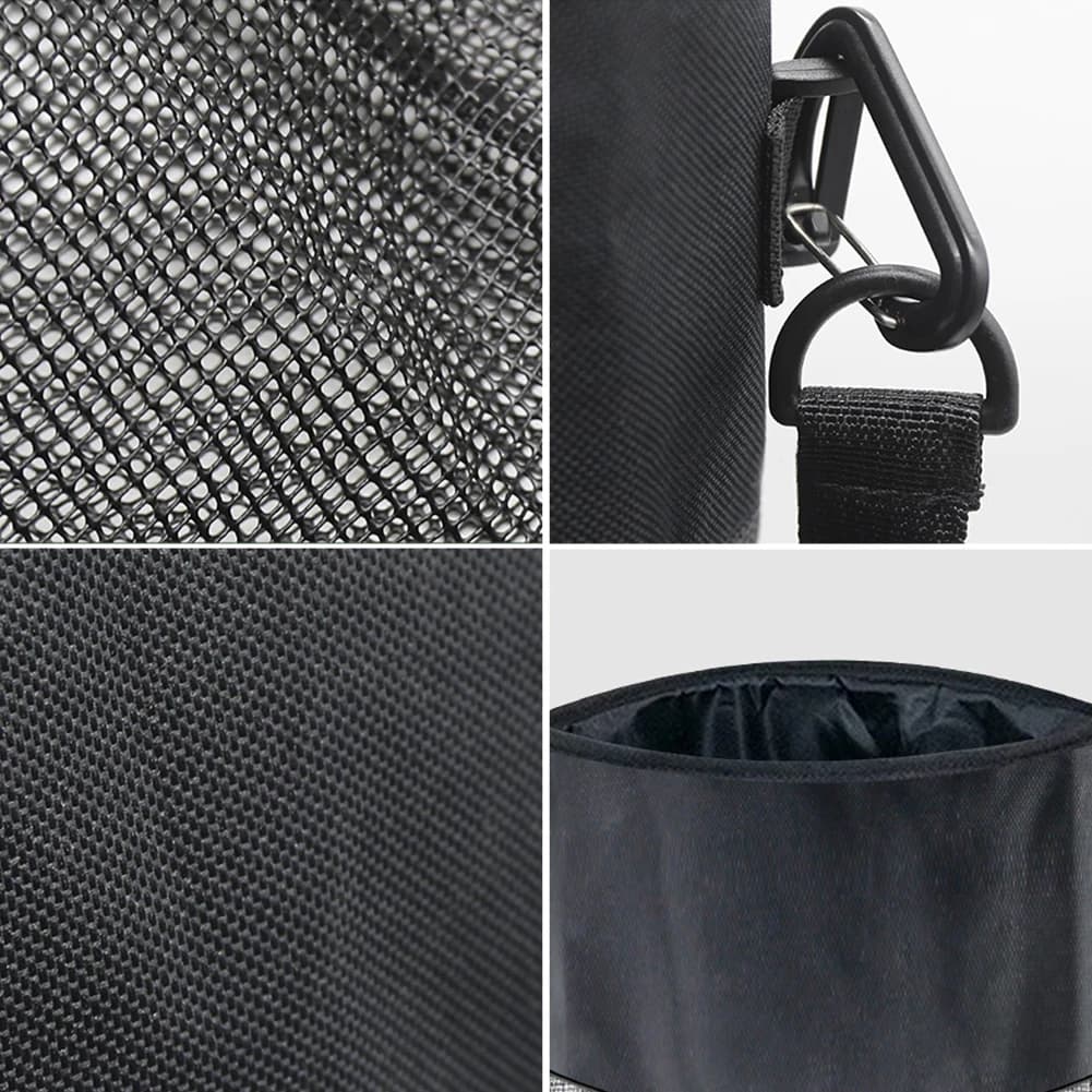 Poubelle de bateau réutilisable, sac à déchets portable en mesh pour pêche - accessoire marin