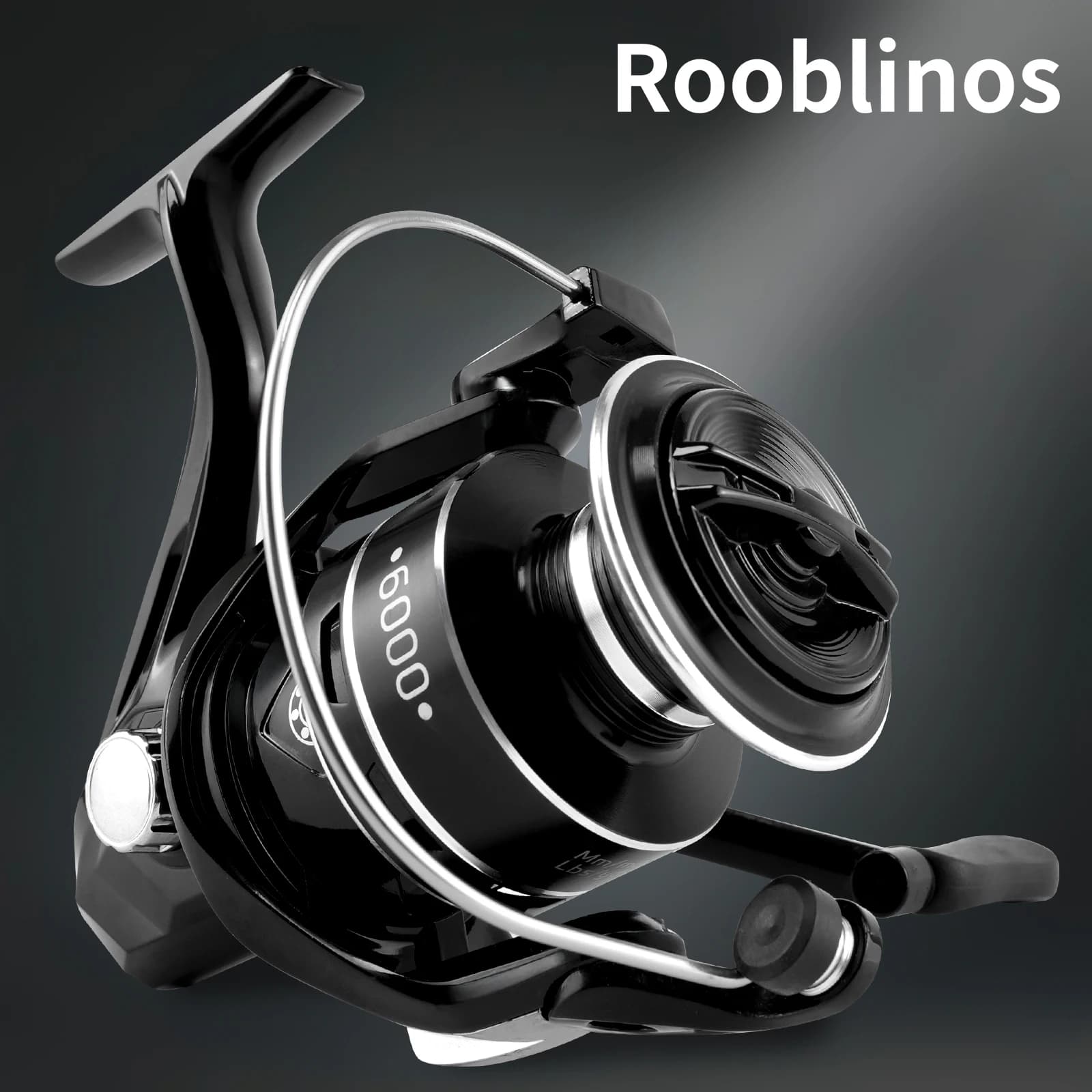 Moulinet spinning Rooblinos HY1000-7000 max drag 10kg bobine métal rocker pliant gauche droite pour pêche mer et rivière