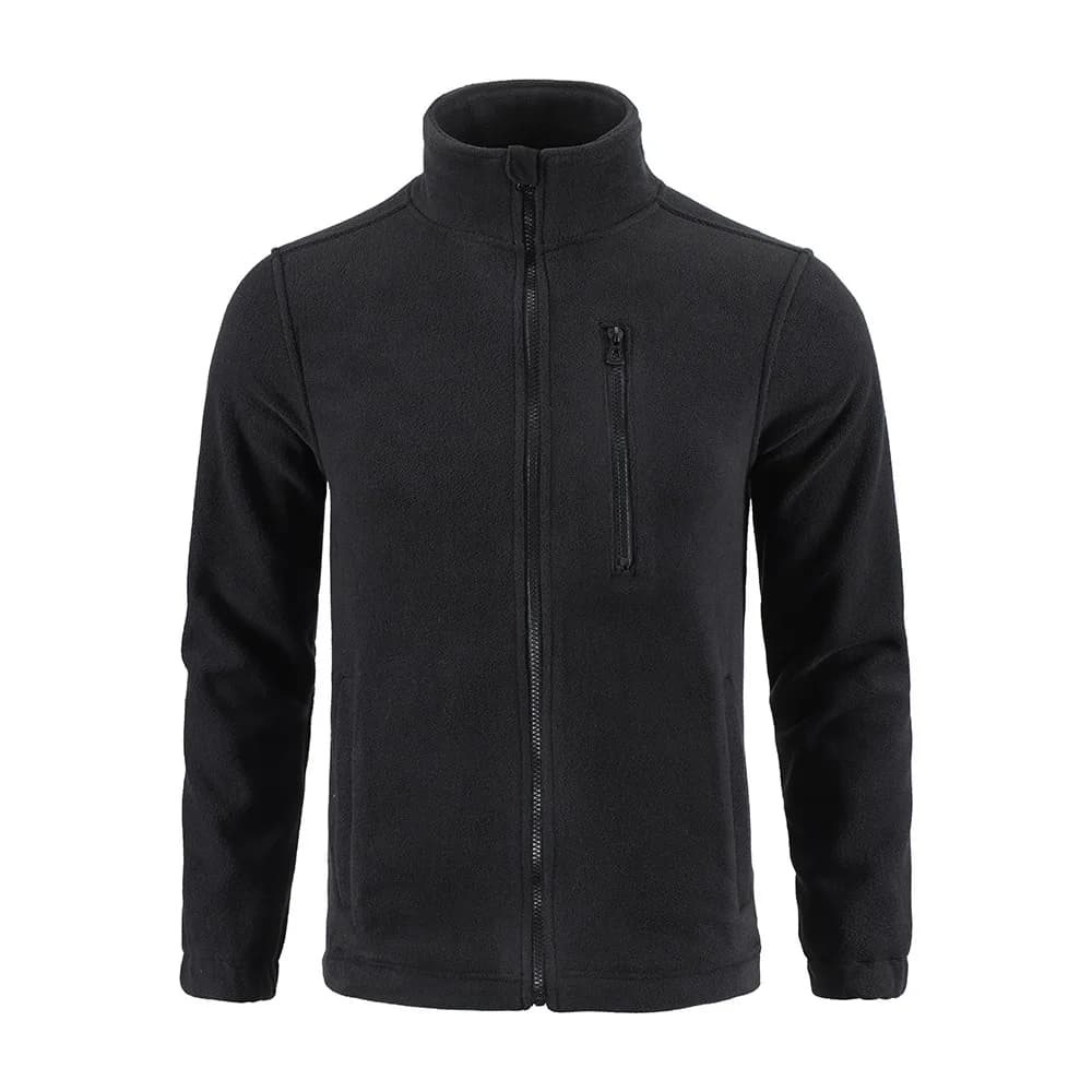 Veste camouflage extérieur polaire double face pour pêche et randonnée - Confort chaud