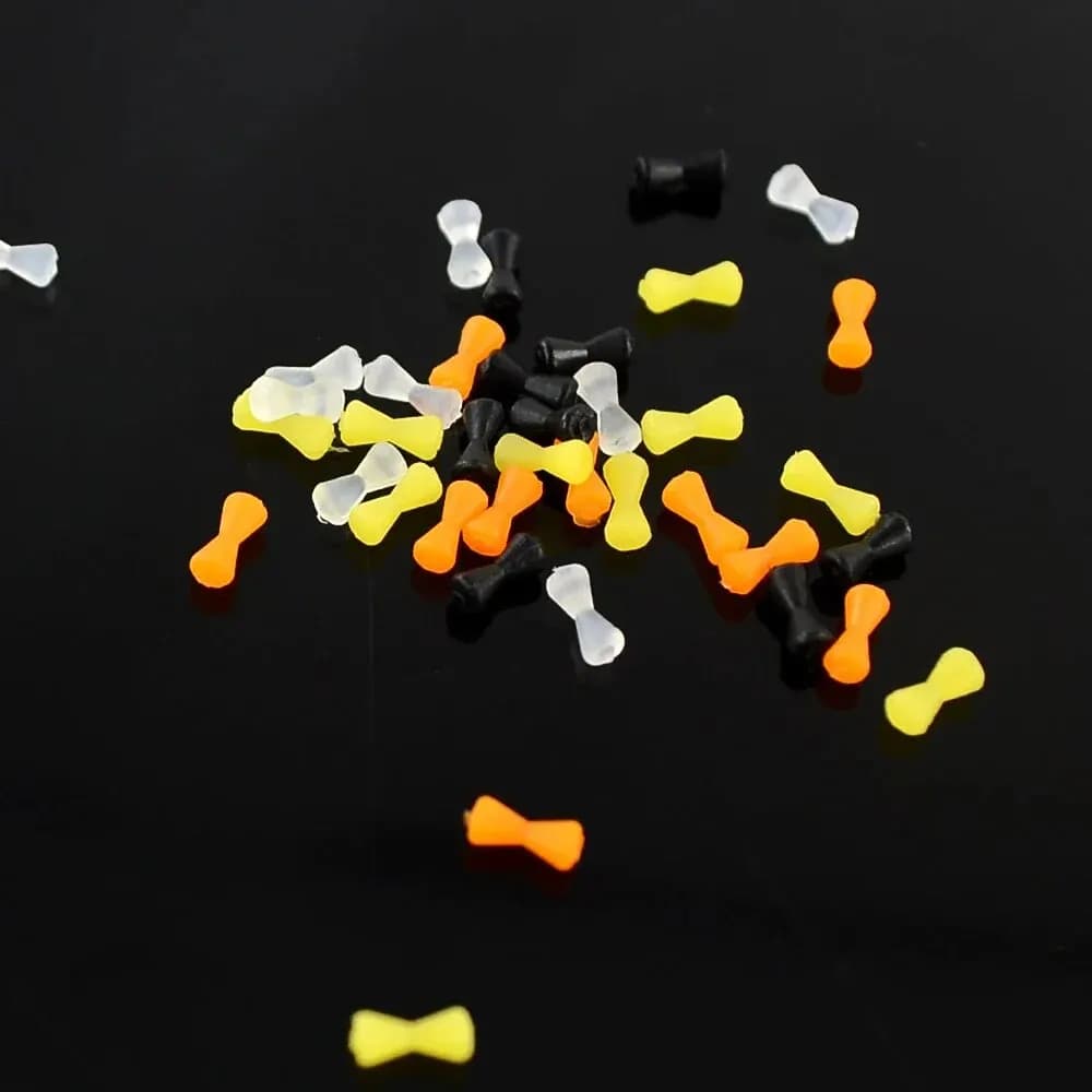 5 stops à boilies Hirisi pour montages carpistes avec cheveu et montage Dumbell - accessoires AH162