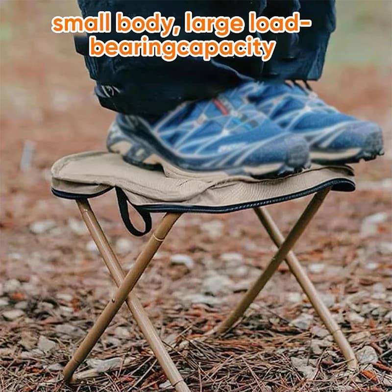 Tabouret pliant sac à dos pour pêche et camping - Siège portable intégré dans un sac pratique pour randonnée