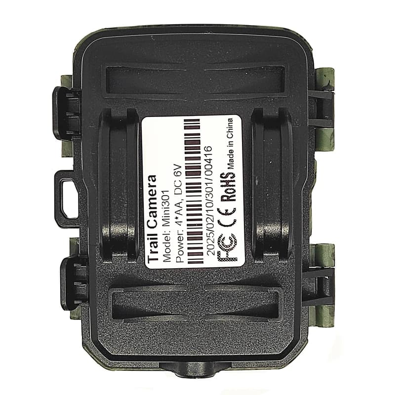 Mini301 caméra trail étanche IP65 24MP 1080P vision nocturne pour chasse et observation faune