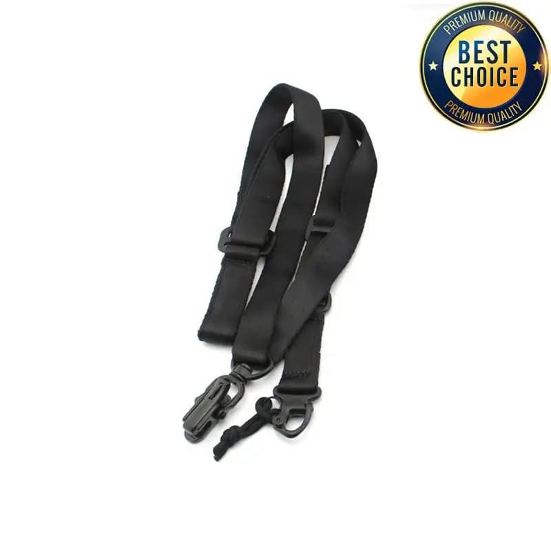 Bretelle fusil MS2 Tactics réglable double point - Accessoire pêche sécurité multifonction