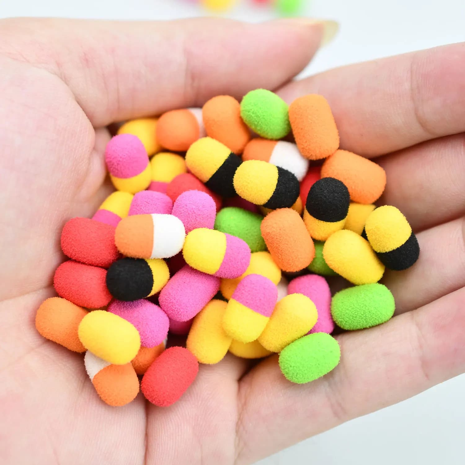 Flotteurs Topranc EVA pour pêche à la carpe - Boules flottantes pour pop-up boilies et appâts