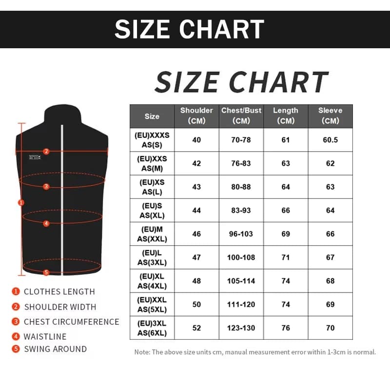 Veste chauffante femme 21 zones chauffantes - Vêtement thermique outdoor flexible - Randonnée pêche hiver