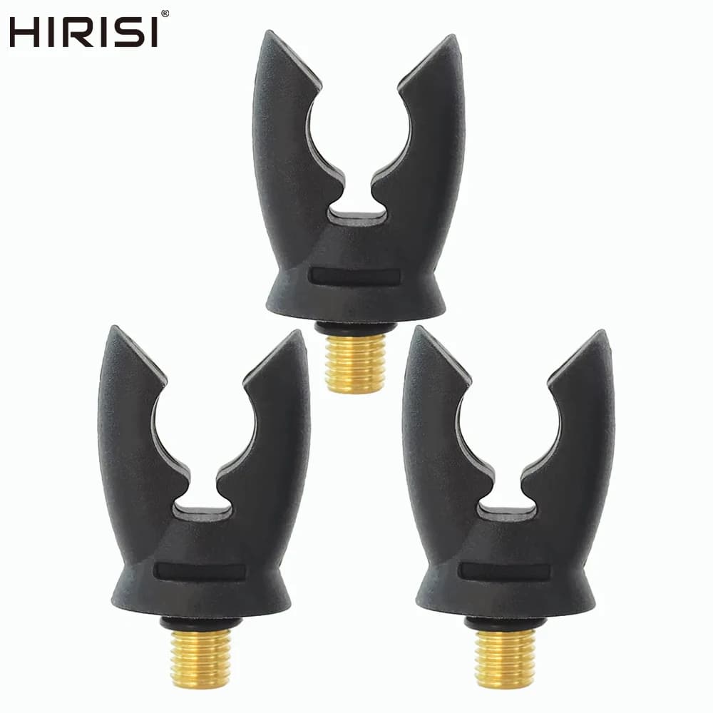 Têtes de repose-canne Hirisi AC170 avec grip caoutchouc - Accessoire pêche pour alarmes et buzz bars