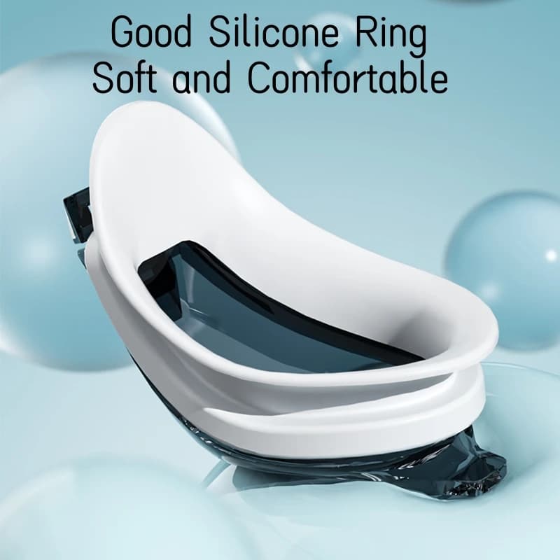 Lunettes de natation unisexe anti-buée étanches - Protection UV pour adultes sans fuite d'eau