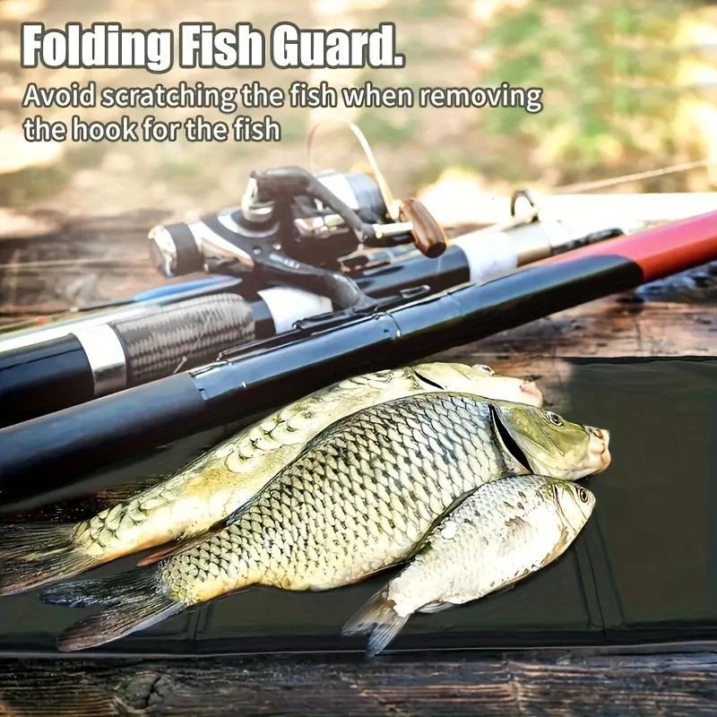 Tapis de réception et décrochage carpe léger - Protection poisson équipement pêche durable et pratique