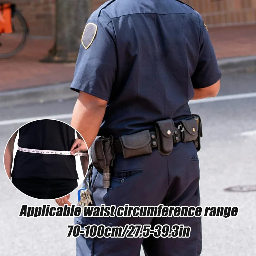 Ceinture de service tactique modulaire pour sécurité pêche et application de la loi