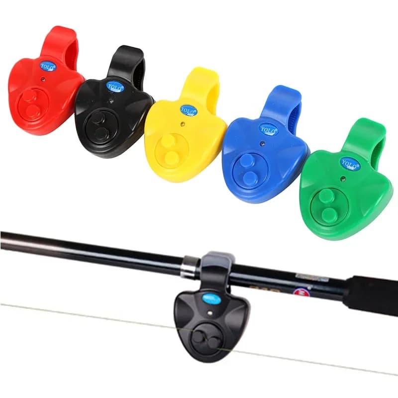 Alarme de touche LED pour canne à pêche avec indicateur de ligne et lumière pour pêche nocturne