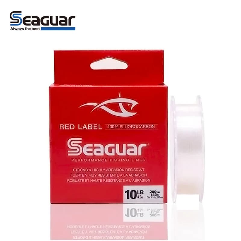 Fluorocarbone Seaguar Red Label 183 mètres pour la pêche en eau douce - Fil de pêche