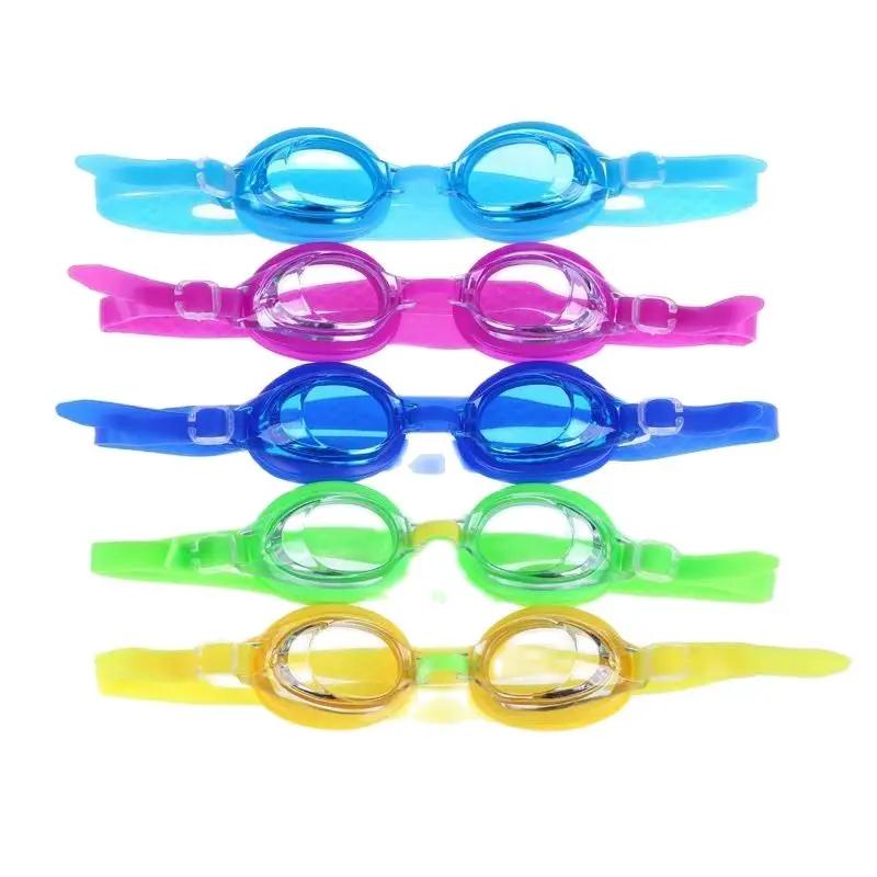 Lunettes de natation enfants anti-buée avec bouchons d'oreilles pour pêche en famille