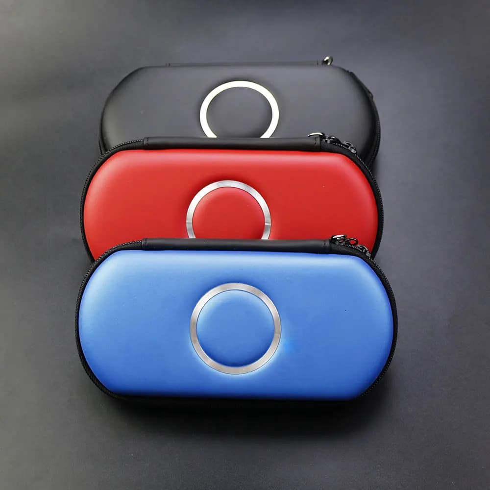 Étui de voyage rigide portable pour Sony PSP 1000 2000 3000 - Poche de protection et rangement