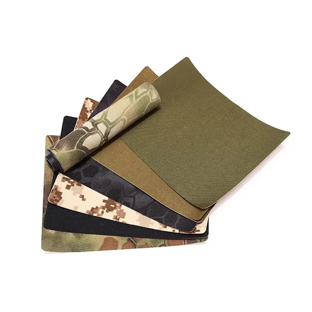 Ruban camouflage non-tissé auto-adhésif - Protection silencieuse équipement pêche